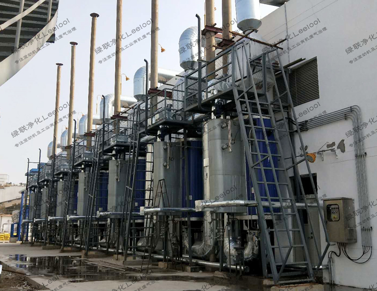 纸浆厂沼气发电机组氮氧化物治理